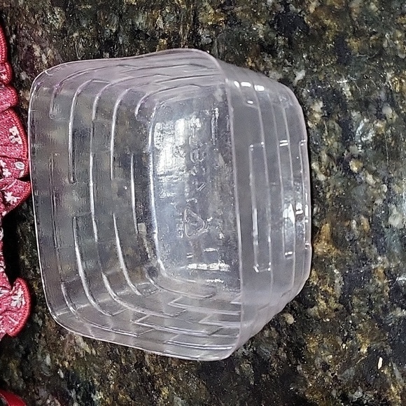 Lot of 4 Longaberger Basket Liners and one Protector Various Sizes  Patterns - Picture 7 of 10